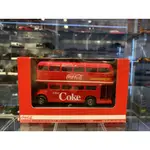吉華科技@COCA COLA ROUTEMASTER LONDON DOUBLE DECKER BUS 1/60