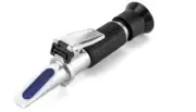 Brix Refractometer, with Automatic Temperature Compensation, Brix 0-32% for Suga