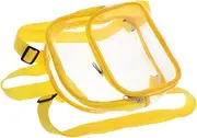 [BESPORTBLE] Stylish See Through Backpack Waterproof Pvc Bag for School Dance and Concert for Boys and Girls and Students