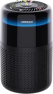 [AIRROMI] Air Purifiers for Home Bedroom Up to 765 Sq.Ft with Activated Carbon Filter, Aromatherapy, RGB Night Light, 360° Inlet Quiet Air Cleaner