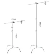 Xlite C-Stand with Arm and 2 Grips - Silver
