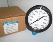 WEKSLER ROYAL AMETEK AA442PH2LWXPD 0-5000 PSI PRESSURE GAUGE 4-1/2" 316SS 1/2"