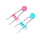Enlightenment Cute Pig Learning for Kids Training Chopstick Stainless Steel