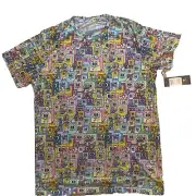 Tokidoki X Spongebob All Over Print Men’s T-shirt “Lost In SpongeBob” Medium
