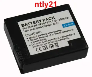 現貨適用索尼NP-FF50電池NP-FF51 NP-FF51S NP-FF50 BPF-500電池包郵