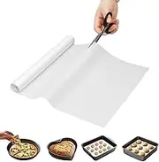 Silicone Baking Mat Roll Nonstick Dough Baking Sheet Reusable Silicone Mat Roll Cuttable Pastry Sheet 244 cm for Oven Pan Air Fryer Liner Freeze Dryer