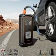 Tire Inflator Portable Air Compressor, 9000Mah Battery Powered, 150PSI Dual Mode