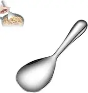 Non Stick Rice Serving Spoon, Large Stainless Steel Rice Spoon, Rice Spoon Paddle, Nonstick Rice Spatula, Rice Cooker Spoon