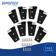For Jeep Wrangler JK 3.6L 5 2007-2018 Steel Door Hinge Kit Inside&Outside 16PCS