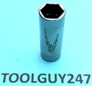 SNAP ON TOOLS USA NEW 3/8" Drive 18mm Metric 6 Point DEEP Chrome Socket SFSM18