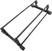 MAGICLULU Compact Foldable Shoe Rack for Small Spaces Wall-mounted Entryway Storage Easy Install No Drilling 2 Tier Shelf