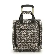 TOSCA So Lite 38cm Small Under Seat Carry On Soft Case Travel Luggage - Leopard
