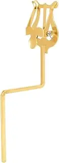 Aswalling Saxophone Music Clip Alto Saxophone Marching Music Clip Portable Music Clip (Long) Gold
