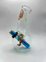 15cm Glass Smoking Pipe Water Pourer, Cone Piece & Stem Smoking Pipe, Glass Pipe