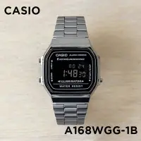 在飛比找Yahoo!奇摩拍賣優惠-【金台鐘錶】CASIO 卡西歐 簡約電子錶 方型 鋼帶 復古