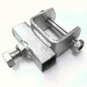 Manutec 1x Boat Roller Bracket Stem Clam Holder Adjusters for 50x25mm Rail