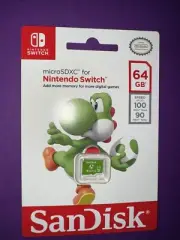 NEW ✹ Nintendo Switch Micro 64GB SD