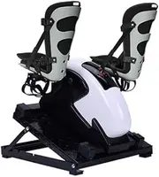 Electric Rehabilitation Exercise Bike Upper Limb Lower Limbs Hand Leg Bicycle Elderly Home Pedal Exerciser Bike, Resistance Adjustable (D)