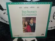 This Property Is Condemned NEW SEALED Robert Redford Laserdisc LD Free Ship $50