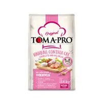 在飛比找PChome24h購物優惠-【TOMA-PRO 優格】成幼貓化毛高纖雞肉+米飼料 / 乾