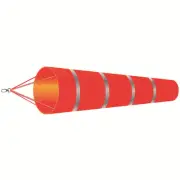 Windsock designed with Rip Stop Material for Long Lasting Use at Airports