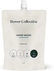 Antibacterial Fragrance Free Hand Wash Refill, Eco-Friendly, Natural Hand Soap Refill, 1L