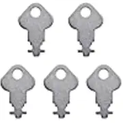 5 UNIVERSAL SKELETON METAL DISPENSER KEYS PAPER TOWEL/TOILET TISSUE DISP KEYS