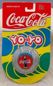 1994 Vintage Rare Jack Russell Coca-Cola Company Yo-Yo, Sparkly, New Sealed