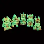 【撒旦玩具 SATANTOYS】預購 PAUL KAIJU 夜光 粉藍 迷你軟膠套組 腐肉象 嘲諷蝙蝠 SOFUBI