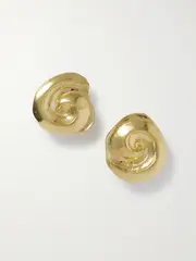 [YSSO] YSSO - Cote Gold-plated Earrings - One size One size Gold