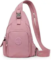 [Momoty] Small Backpack Purse for Women Convertible Sling Bag Anti-theft Travel Bag Nylon Casual Daypack
