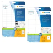 Herma Premium Address Labels A4 38.1mm 25pc - 38.1x63.5mm