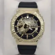 Casio G Shock GM2100MG 1AJR Moon Theme Limited Model Black Gold Watch