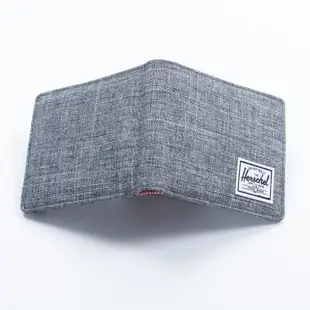 Herschel Roy Bi-Fold Wallet 全黑 黑色 RFID 防盜 帆布 皮夾 短夾 男生 錢包 現貨