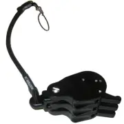 Rupp Triple Lok-Up Halyard Line Lock w/Bungee Outrigger Rigging Hardware