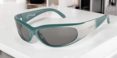 ARNETTE AN4302 28176G Green Grad Silver Lt Grey Mir Silver 62 Men's Sunglasses