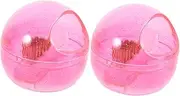 Outanaya Nail Drill Bits Clean Brush Set Manicure Tool Detachable Brush Head Dust Easy to Maintain for Nail Salons