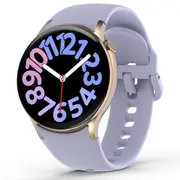 Bluetooth Smart Watch 1.43 Touch Screen Call Heart Rate Blood Pressure BT 5.3 Purple