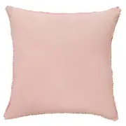 Pink Oversize Linen Cushion - 60x60cm