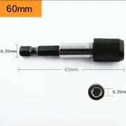 1/4" Impact Drive Shank Quick Change Holder Hex Bit Drill Chuck Adapter 3 Pcs