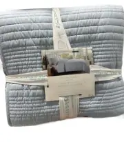 Cynthia Rowley Blue King Quilt Set 106”x92”