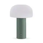 LED Mushroom Table Lamp 3 Color Dimmable Touch Lamp USB Rechargeable(Green) Hot