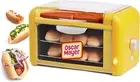Oscar Mayer Extra Large Countertop 8 Hot Dog Roller and Bun Toaster Oven - Stain