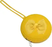 Silicone Pacifier Container,Portable Silicone Storage Pouch for Travel | Cute Silicon Storage Zipper Purse for Jewelry Cash Keys Small Items