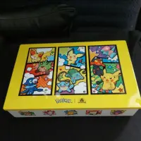 在飛比找蝦皮購物優惠-日本 寶可夢餅乾盒 寶可夢鐵盒 空鐵盒 寶可夢禮盒