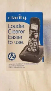 CLARITY D703 Amplified Cordless Phone – Clear Sound and Easy Hearing