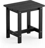 Outdoor Side Table, HDPS Small Outdoor Table, Adirondack Side Table, outside End