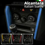 alcantara central control decal strip trim cover sport for subaru brz toyota 86 (for: Subaru)