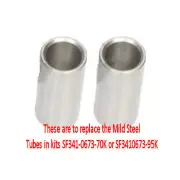 Superflex 2 Stainless Steel Tubes Kit for Suzuki Swift MKII GL, GTI 1989-1999