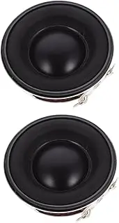 2pcs Woofer Speakers Car Loudspeaker Speakers for Desktop Computer Home Audio System Office Sound System Home Subwoofer Power Amplifiers Metal